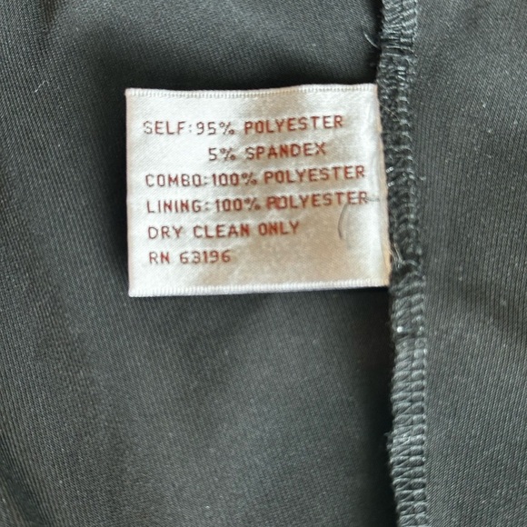 Suzi Chin for Maggy Boutique Brown Tank Sz 14  Ruffle Knee Length Wrap Dress - Picture 2 of 6